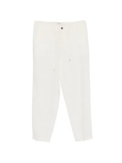 Briglia 1949 Drawstring Trousers In White