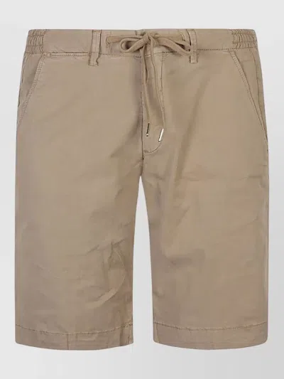 Briglia 1949 Drawstring Waist Bermuda Shorts Belt Loops In Multi