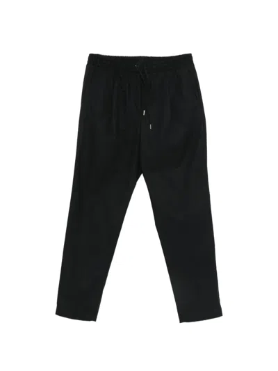Briglia 1949 Drawstring-waist Wimbledon Trousers In Black