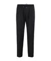 Briglia 1949 Pant 1 Pinces Elastico Laccio Lana Reda Active In Black