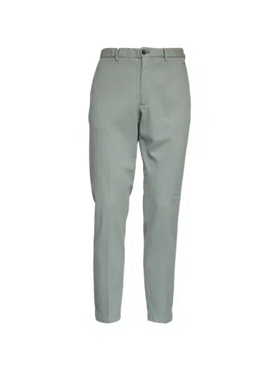 Briglia 1949 Elasticated Waist Trousers In Green