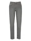 Briglia 1949 Ribot-c Jeans In Gray