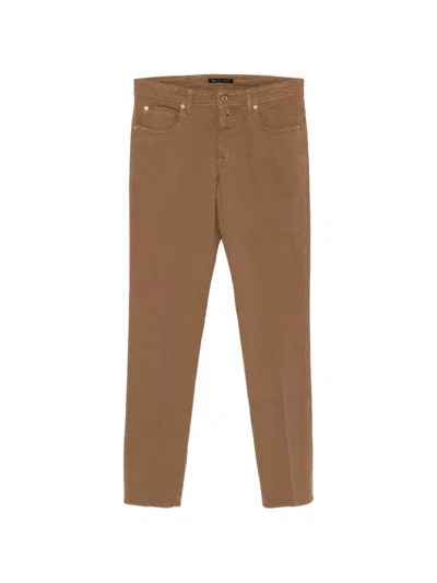 Briglia 1949 Five-pockets Trousers In Brown
