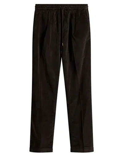 Briglia 1949 Genderless Woman Pants Dark Brown Size 2 Cotton, Modal, Elastane