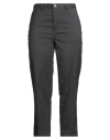 Briglia 1949 Genderless Woman Pants Grey Size 10 Virgin Wool, Polyester, Elastane In Black