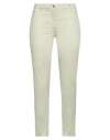Briglia 1949 Genderless Woman Pants Light Green Size 12 Cotton, Lyocell, Elastane In Green