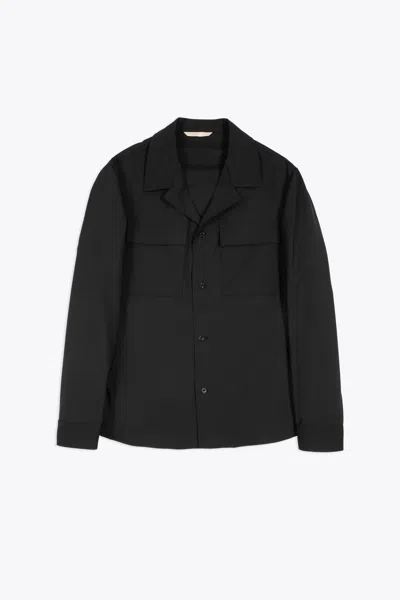 Briglia 1949 John Linen Shirt In Nero