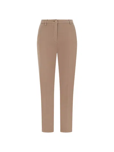 Briglia 1949 Isolde Pressed-crease Trousers In Neutral