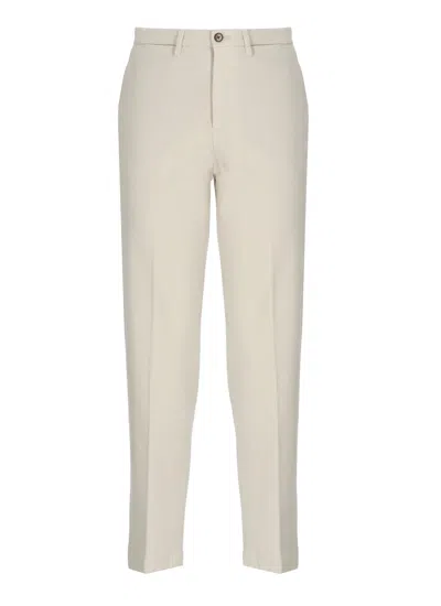 Briglia 1949 Ivory Jeangw Straight-leg Pants In White