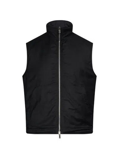 Briglia 1949 Jackson High-neck Reversible Gilet In Black