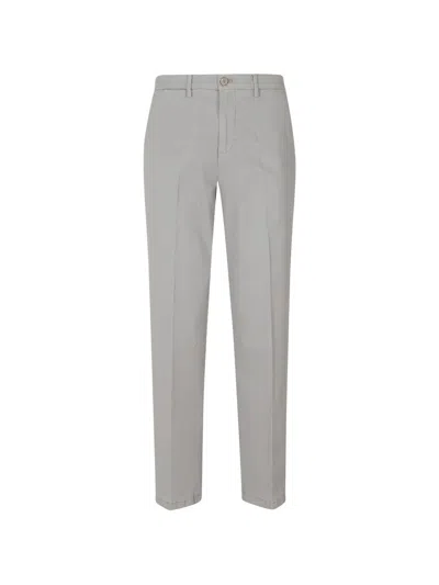 Briglia 1949 Jeangw Pressed-crease Tailored Trousers In Gray