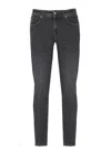 Briglia 1949 Five-pocket Trousers In Black
