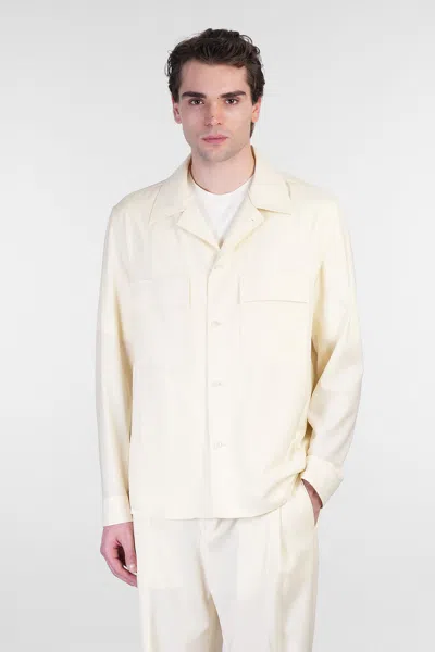 Briglia 1949 John Casual Jacket In Beige Wool