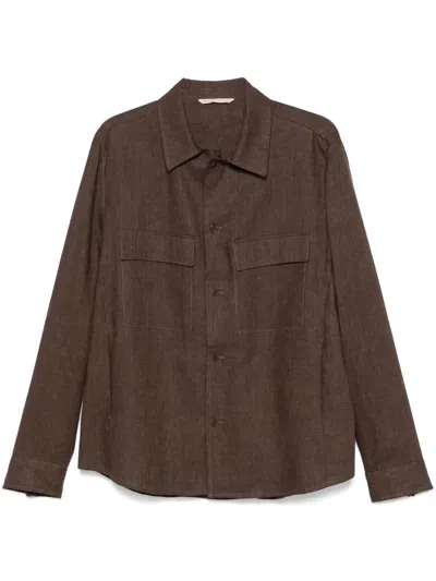 Briglia 1949 John Shirt Jacket In Brown