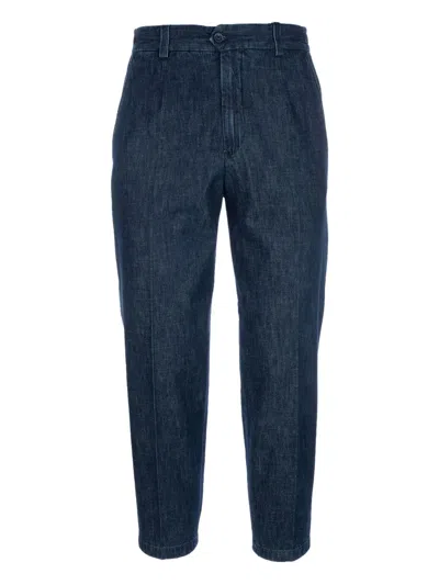 Briglia 1949 Logo-tag Pants In Blue
