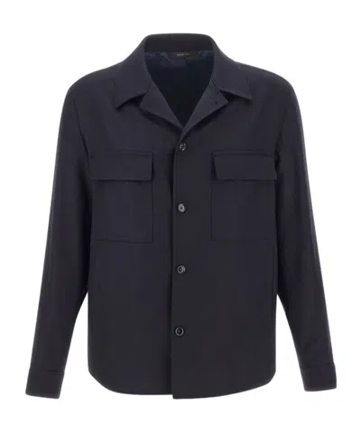 Briglia 1949 Long-sleeve Button-up Jacket In Blue