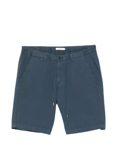 Briglia 1949 Malibu Drawstring Waist Shorts In Blue