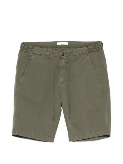 Briglia 1949 Malibu Drawstring-waist Cotton Shorts In Green