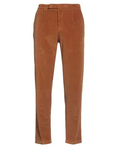 Briglia 1949 Man Pants Brown Size 32 Cotton, Modal, Elastane
