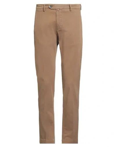Briglia 1949 Man Pants Brown Size 40 Cotton, Elastane