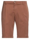 Briglia 1949 Man Pants Camel Size 31 Cotton, Elastane In Beige