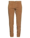 Briglia 1949 Man Pants Camel Size 40 Cotton, Elastane In Beige