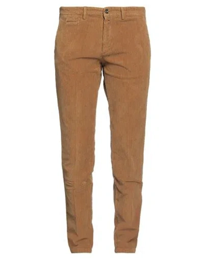 Briglia 1949 Man Pants Camel Size 40 Cotton, Elastane In Beige