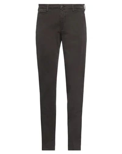 Briglia 1949 Man Pants Dark Brown Size 30 Cotton, Elastane