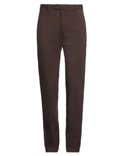 Briglia 1949 Man Pants Dark Brown Size 30 Viscose, Polyamide, Elastane