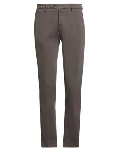Briglia 1949 Man Pants Dark Brown Size 31 Cotton, Elastane