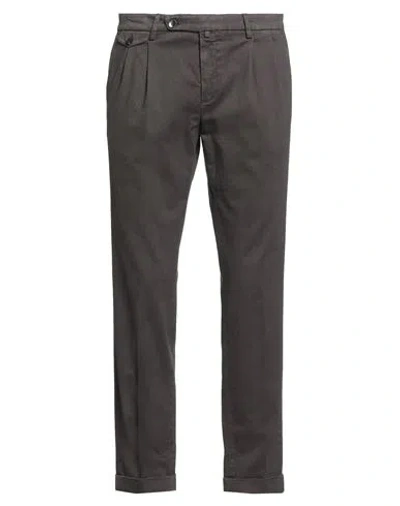 Briglia 1949 Man Pants Dark Brown Size 34 Cotton, Elastane