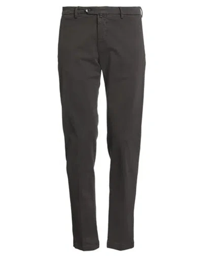 Briglia 1949 Man Pants Dark Brown Size 38 Cotton, Elastane