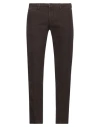 Briglia 1949 Man Pants Dark Brown Size 44 Cotton, Elastane