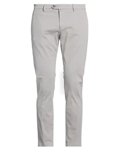 Briglia 1949 Man Pants Grey Size 35 Cotton, Elastane In Gray