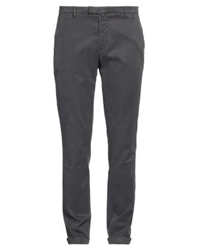 Briglia 1949 Man Pants Grey Size 42 Cotton, Tencel, Silk, Elastane