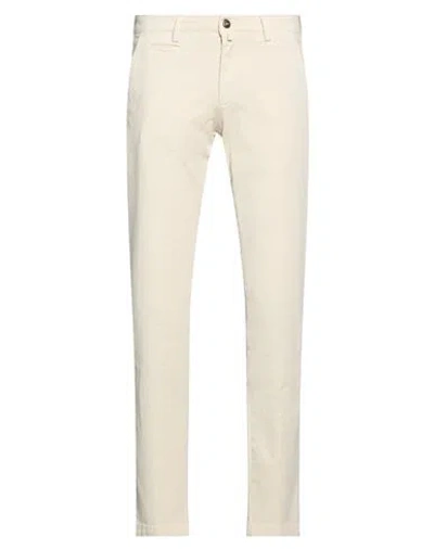 Briglia 1949 Man Pants Ivory Size 29 Cotton, Elastane In Multi