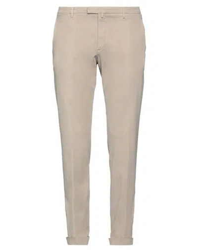 BRIGLIA 1949 BRIGLIA 1949 MAN PANTS KHAKI SIZE 40 COTTON, TENCEL, ELASTANE