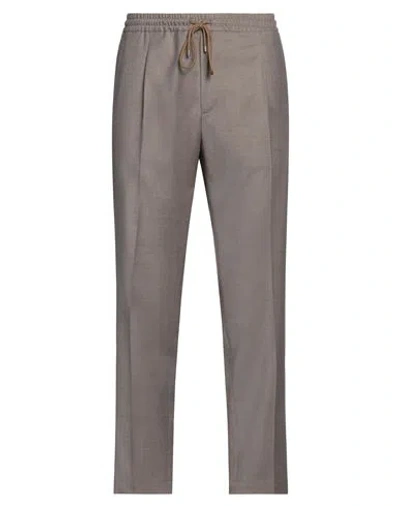 Briglia 1949 Man Pants Khaki Size 40 Virgin Wool, Elastane In Gray