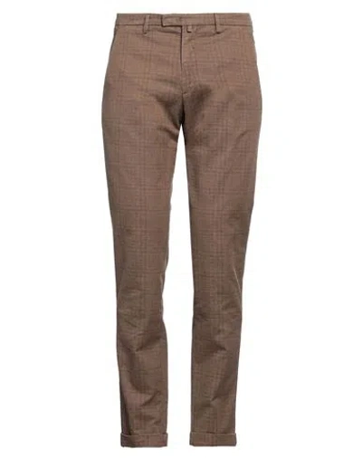 Briglia 1949 Man Pants Light Brown Size 34 Cotton, Linen, Elastane In Beige