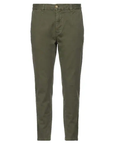 Briglia 1949 Man Pants Military Green Size 32 Cotton