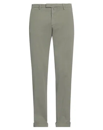 BRIGLIA 1949 BRIGLIA 1949 MAN PANTS MILITARY GREEN SIZE 33 COTTON, TENCEL, ELASTANE