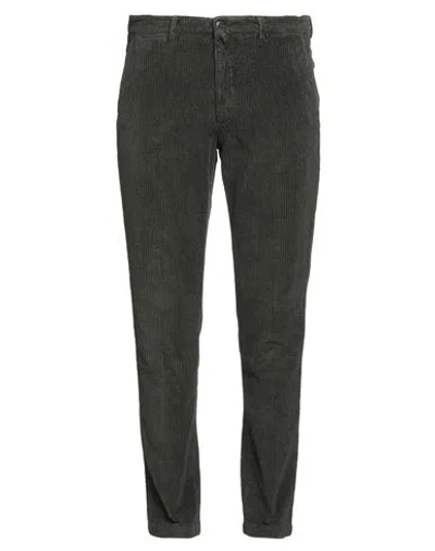 Briglia 1949 Man Pants Military Green Size 40 Cotton, Elastane In Gray