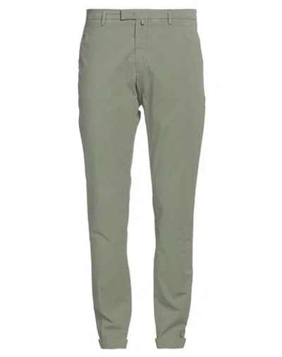 Briglia 1949 Man Pants Military Green Size 42 Cotton, Elastane In Green