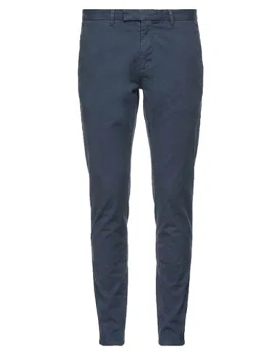 Briglia 1949 Man Pants Slate Blue Size 32 Cotton, Elastane