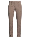 Briglia 1949 Man Pants Taupe Size 33 Lyocell, Cotton, Elastane In Gray