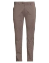 Briglia 1949 Man Pants Khaki Size 32 Cotton, Elastane In Gray