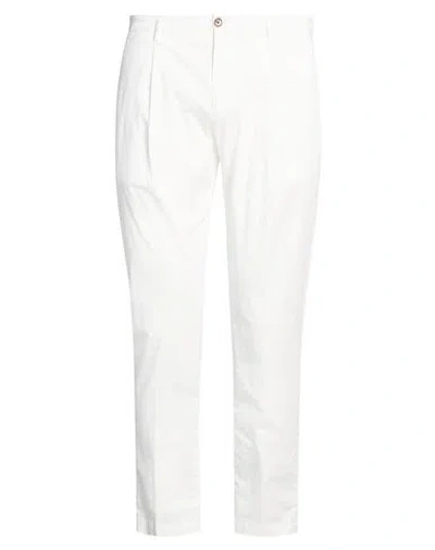 Briglia 1949 Man Pants White Size 35 Cotton, Elastane