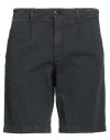 Briglia 1949 Man Shorts & Bermuda Shorts Black Size 34 Cotton, Linen