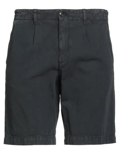 Briglia 1949 Man Shorts & Bermuda Shorts Black Size 34 Cotton, Linen In Black
