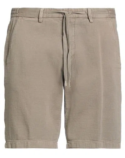 Briglia 1949 Man Shorts & Bermuda Shorts Khaki Size 34 Cotton, Lyocell In Brown